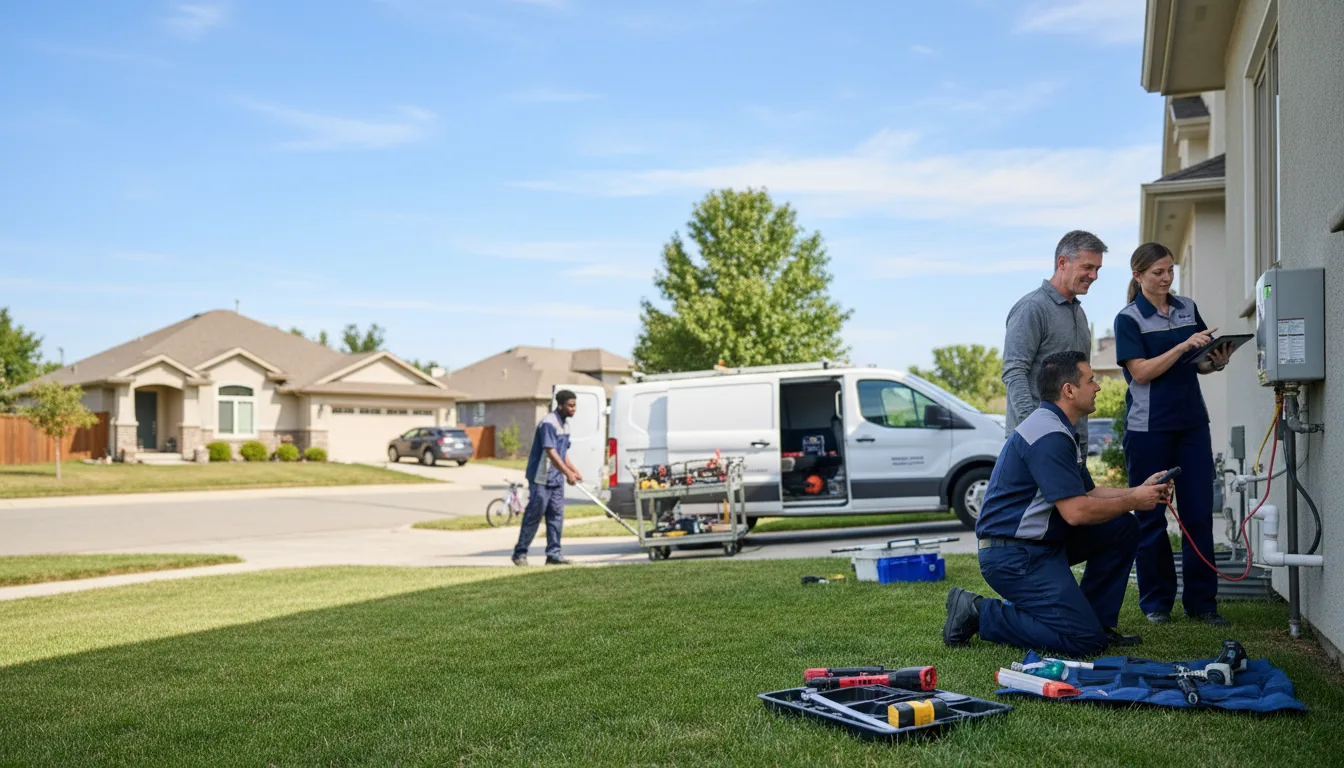 Tankless water heater service in Bellefontaine, OH